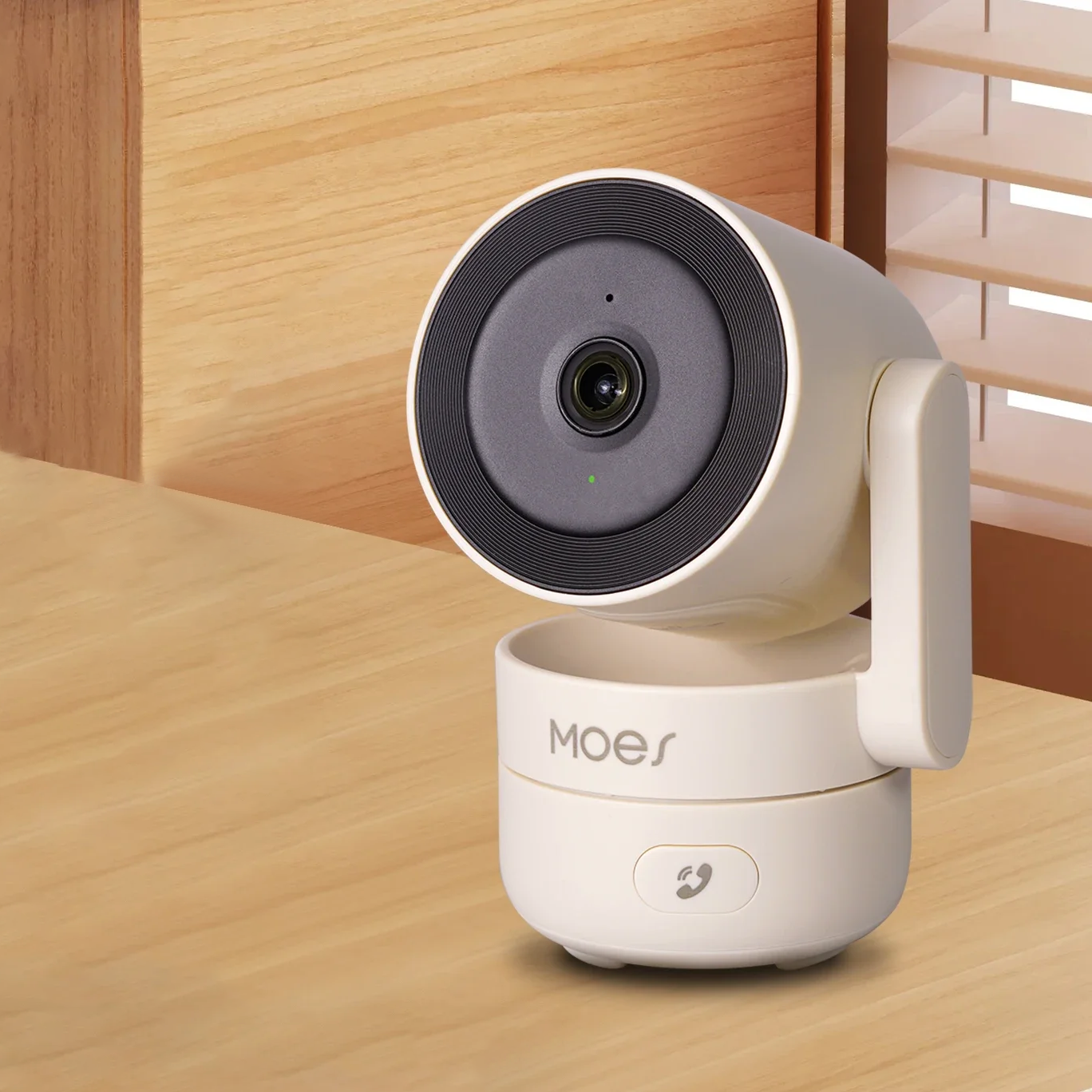 MOES Tuya WiFi Smart Security Camera – 4MP HD, Pan/Tilt, Night Vision