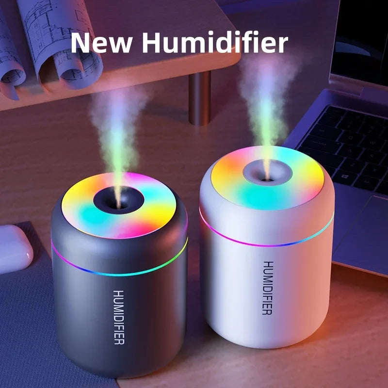 180ML Mini USB Air Humidifier – Aroma Diffuser & Essential Oil Purifier