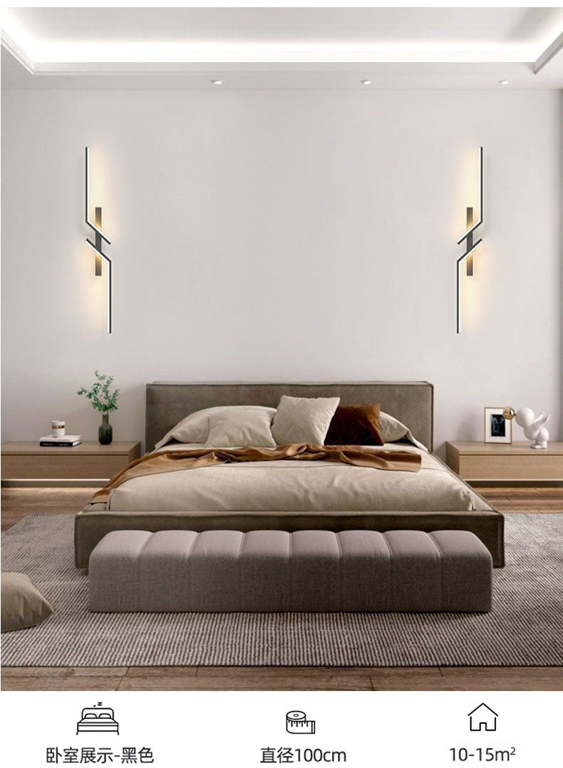 Modern Creative LED Wall Light – Minimalist Bedside & Living Room Sconce