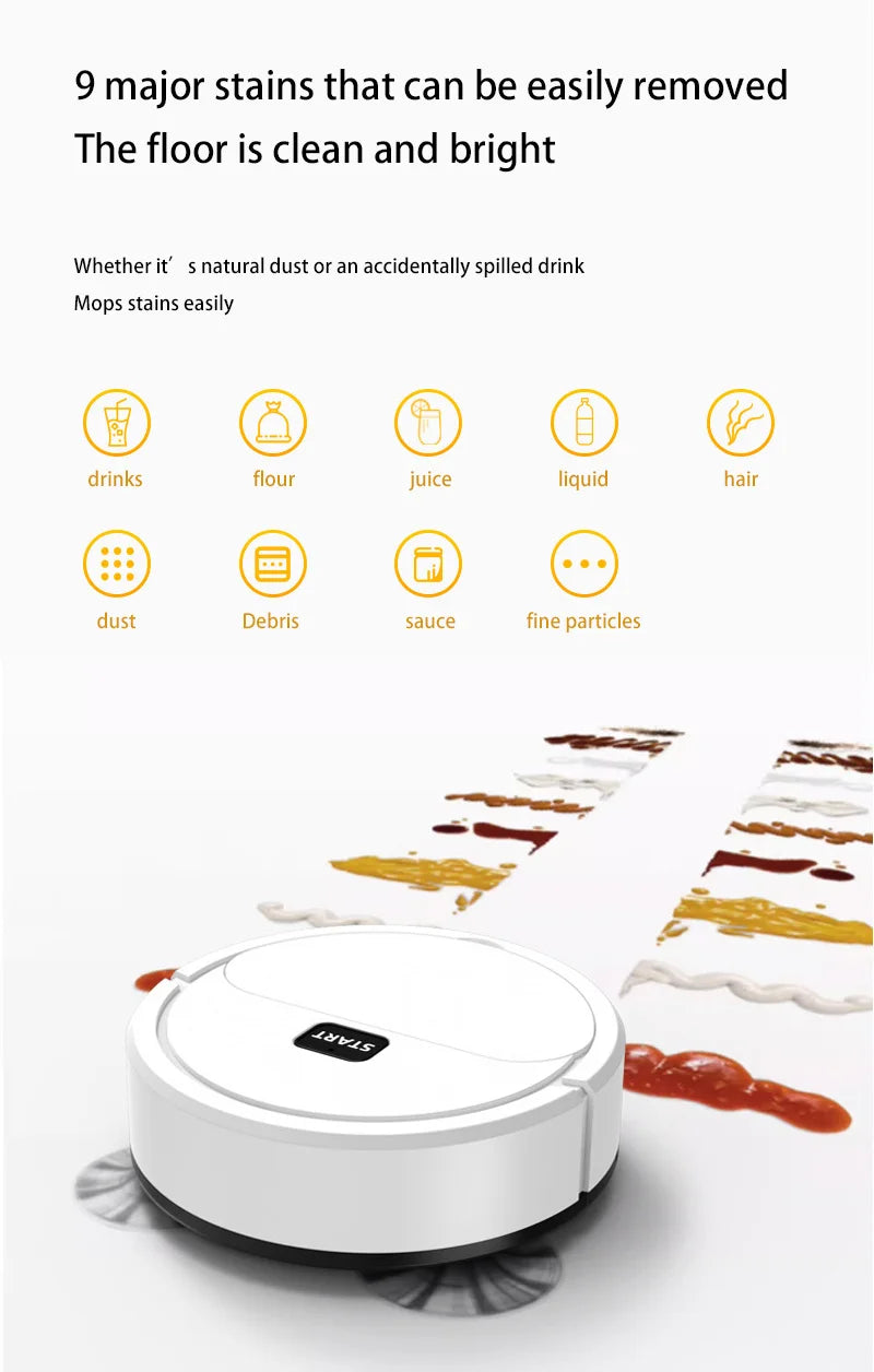 Xiaomi Smart Mini Vacuum Cleaner 5-in-1 Robot for Home Cleaning