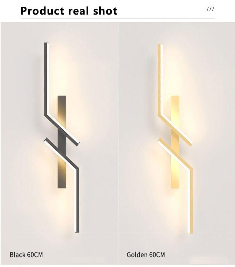 Modern Creative LED Wall Light – Minimalist Bedside & Living Room Sconce