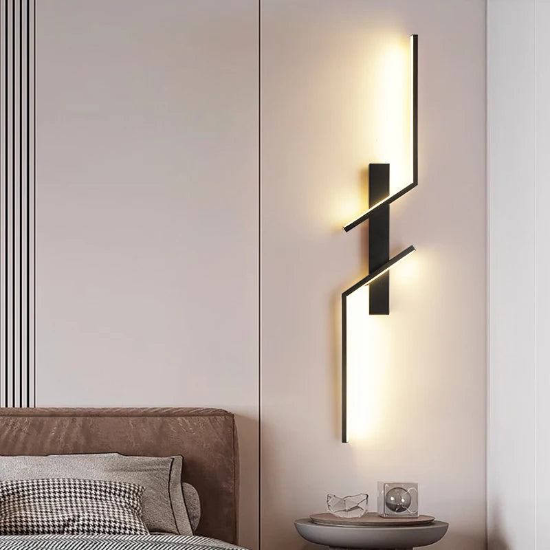 Modern Creative LED Wall Light – Minimalist Bedside & Living Room Sconce